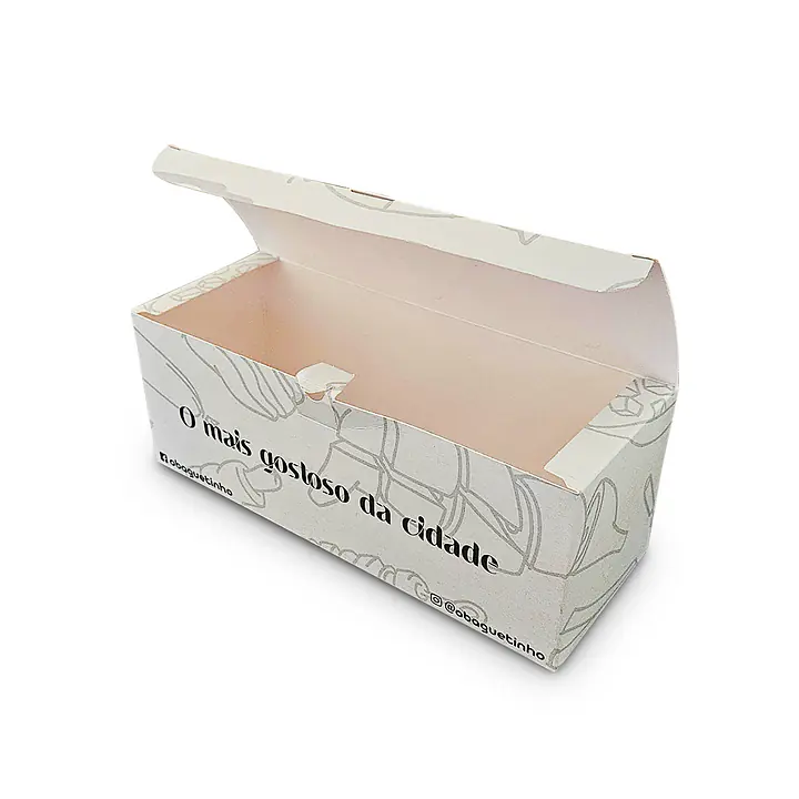 Caixa para Baguete e HotDog Premium (Personalizada) - Master