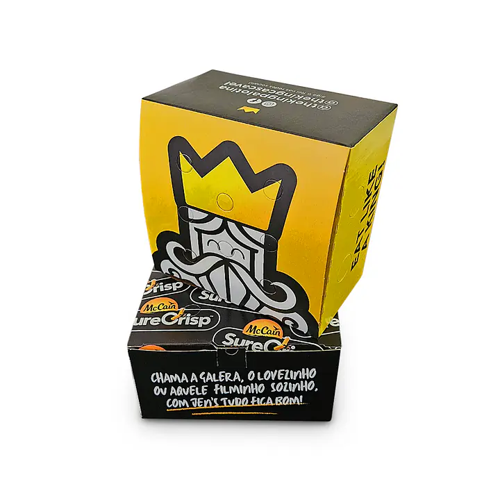 Caixa Porção Batata Frita P (Personalizada) - Master